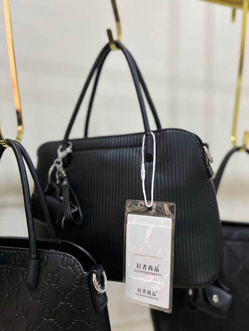 Classy Solid Color Hand and Shoulder Bags